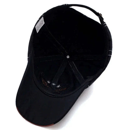 Hats Men'S And Women'S Four-Season Shade Baseball Cap Eagle Embroidery Korean Version Trendy Casual Couple Sunscreen Sun Hat
