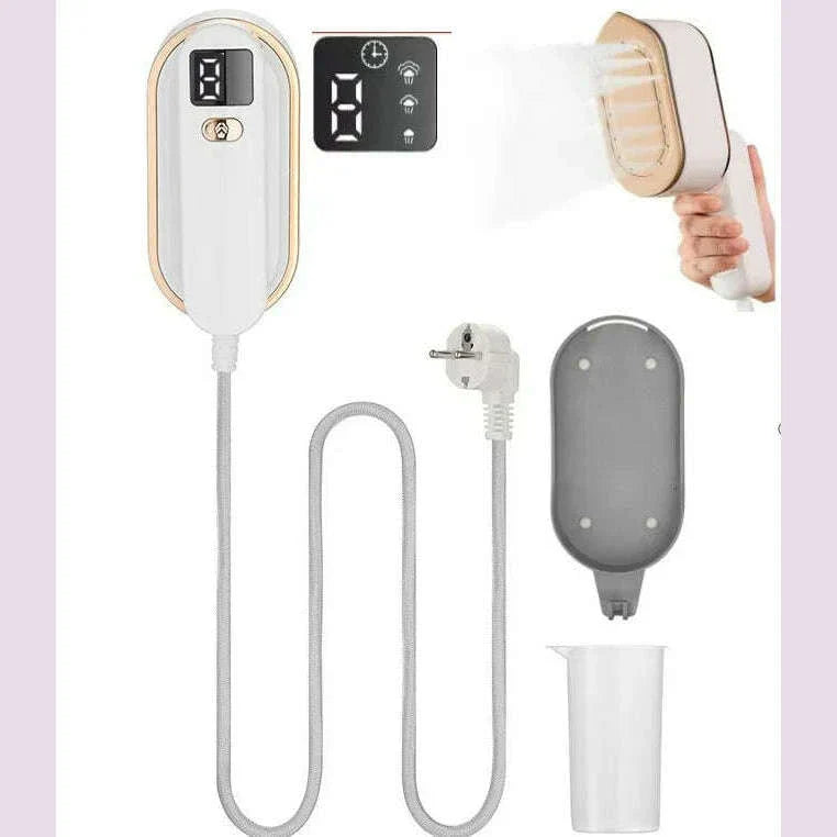1200W Powerful Steamer Iron for Clothes with 3 Modes and 150ml Water Tank Portable Handheld Garment Steamer for Home Dorm Travel