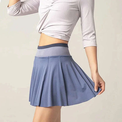 Cloud Hide Women Sports Tennis Skirts Golf Skirt Fitness Shorts High Waist Athletic Running Short Quick Dry Sport Skort Pocket