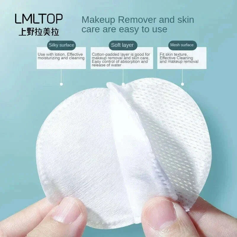 Facial Makeup Cotton Round Soft Makeup Remover Cotton Makeup Remover Cleansing Pad Daily Makeup Tool