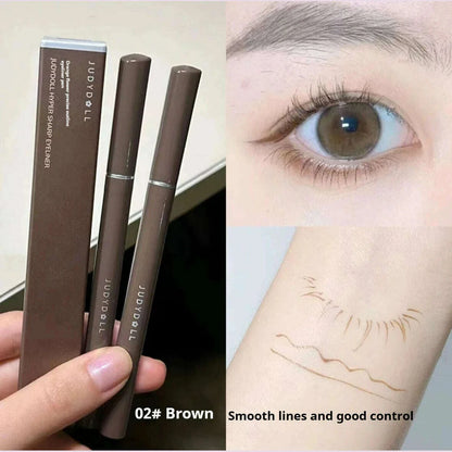 JUDYDOLL Super Fine Eyeliner Fine Brushwork Stain Free Waterproof Anti Shake Long lasting Fast Drying Slim And Enlarged Eyes