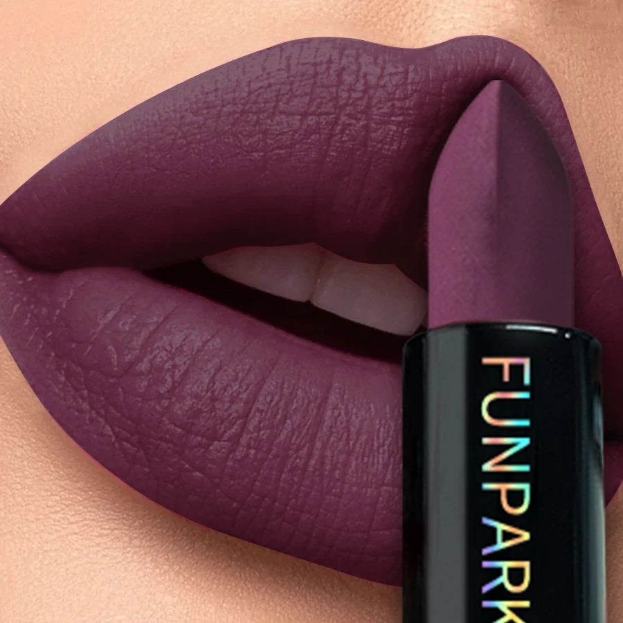 25-Color Matte Lipstick Waterproof Long Lasting  Velvet Finish Lip Tint Smooth Matte Lip Color Smudge-proof Lip Liner Lip Makeup