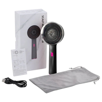 3 Modes Electric Multifunctional Infrared Therapy Comb Promote Hair Growth Massage of Hair Follicles Essence Oil Applicator