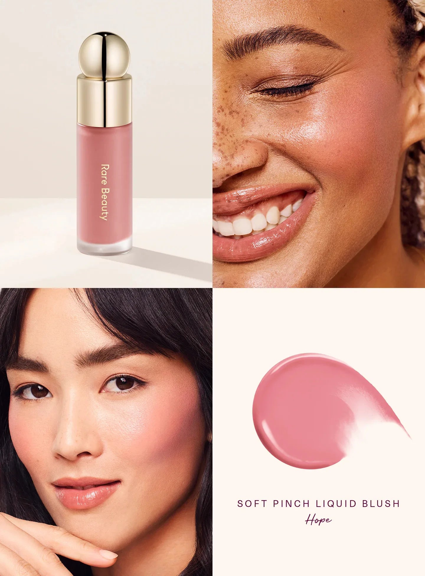 RARE Beauty Makeup Lipstick Phone Case Moisturizer Lip Gloss Lines Lasting Nourishing Ins Hope Honesty Happy Wonder Joy with Box