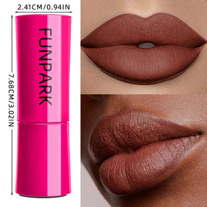 25-Color Matte Lipstick Waterproof Long Lasting  Velvet Finish Lip Tint Smooth Matte Lip Color Smudge-proof Lip Liner Lip Makeup