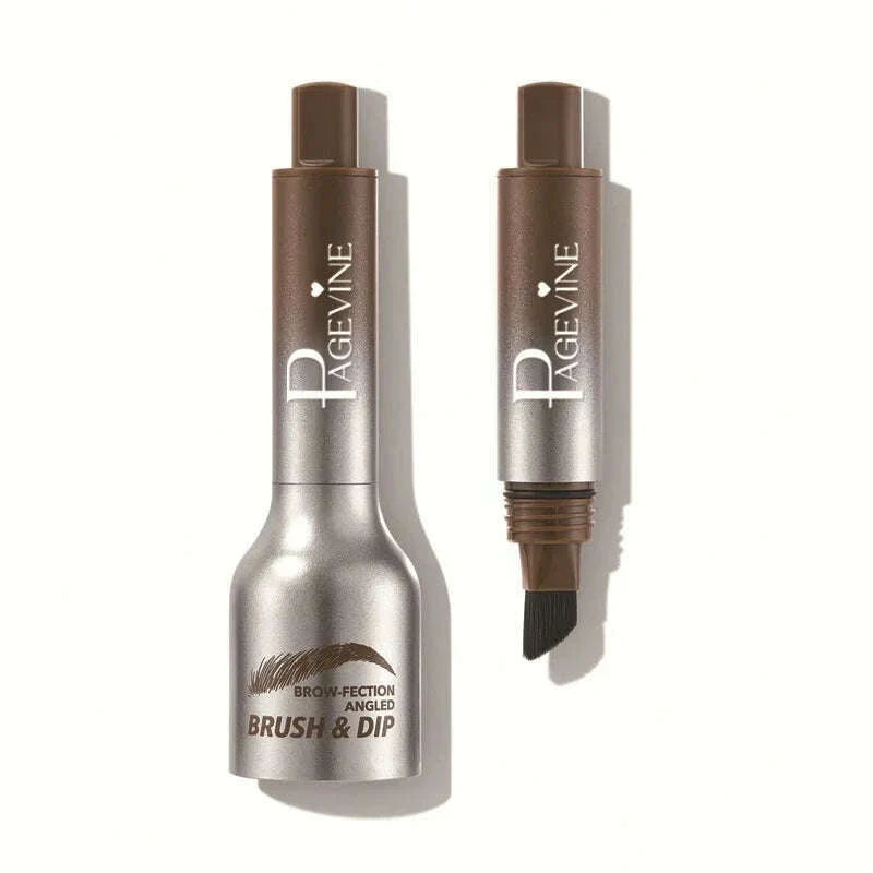 PAGEVINE Eyebrow Balm Large Brush Head Eyebrow Hairline Multi-Use Balm Non-Smudging Longlasting Press Wild Eyebrow Pencil Makeup
