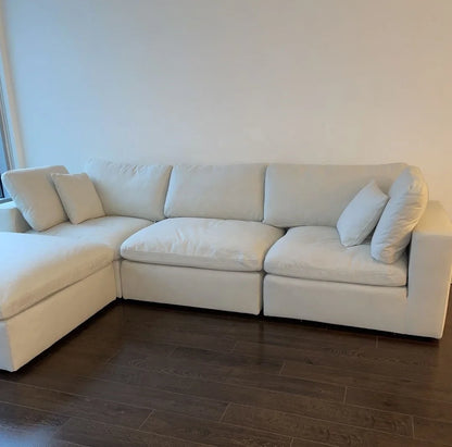 A Modern U-shaped corner sofa furniture Modular combination sofa Luxury sofas and sofas