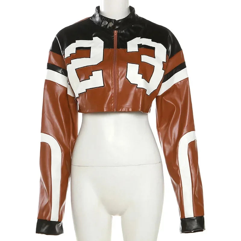 Zekye Winter Aviator Jackets Clothes Old Money Style Women Fleece Jacket Women Long Sleeve Red Jacket Winter Women Coat 2025