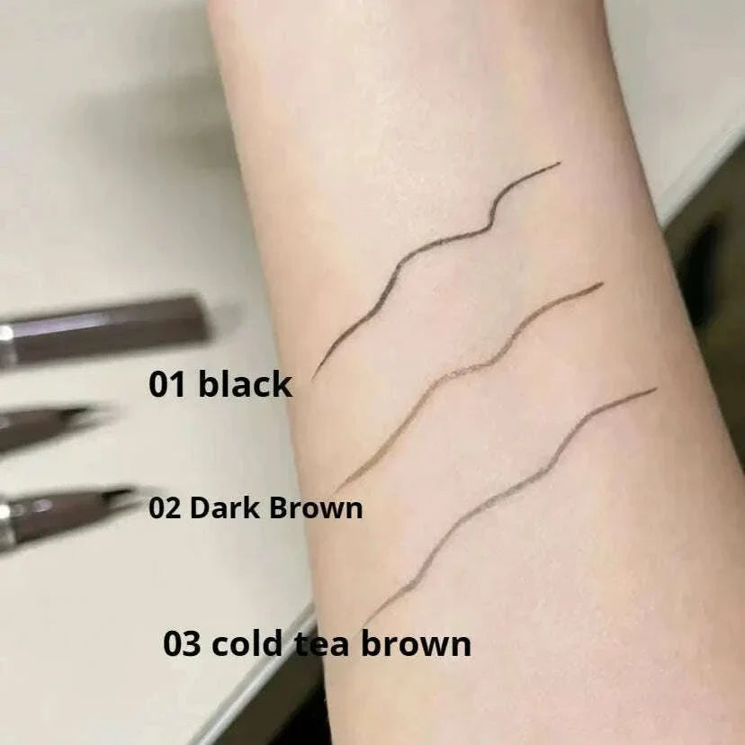 JUDYDOLL Super Fine Eyeliner Fine Brushwork Stain Free Waterproof Anti Shake Long lasting Fast Drying Slim And Enlarged Eyes