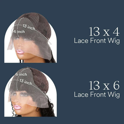 Transparent 13x6 Lace Frontal Human Hair Wigs Brazilian Body Wave 13x4 Lace Front Wig For Women PrePlucked Glueless Wig 30 Inch