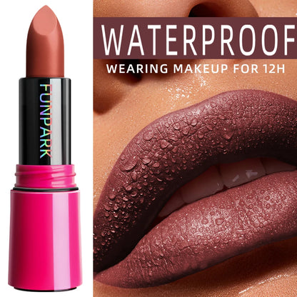 25-Color Matte Lipstick Waterproof Long Lasting  Velvet Finish Lip Tint Smooth Matte Lip Color Smudge-proof Lip Liner Lip Makeup