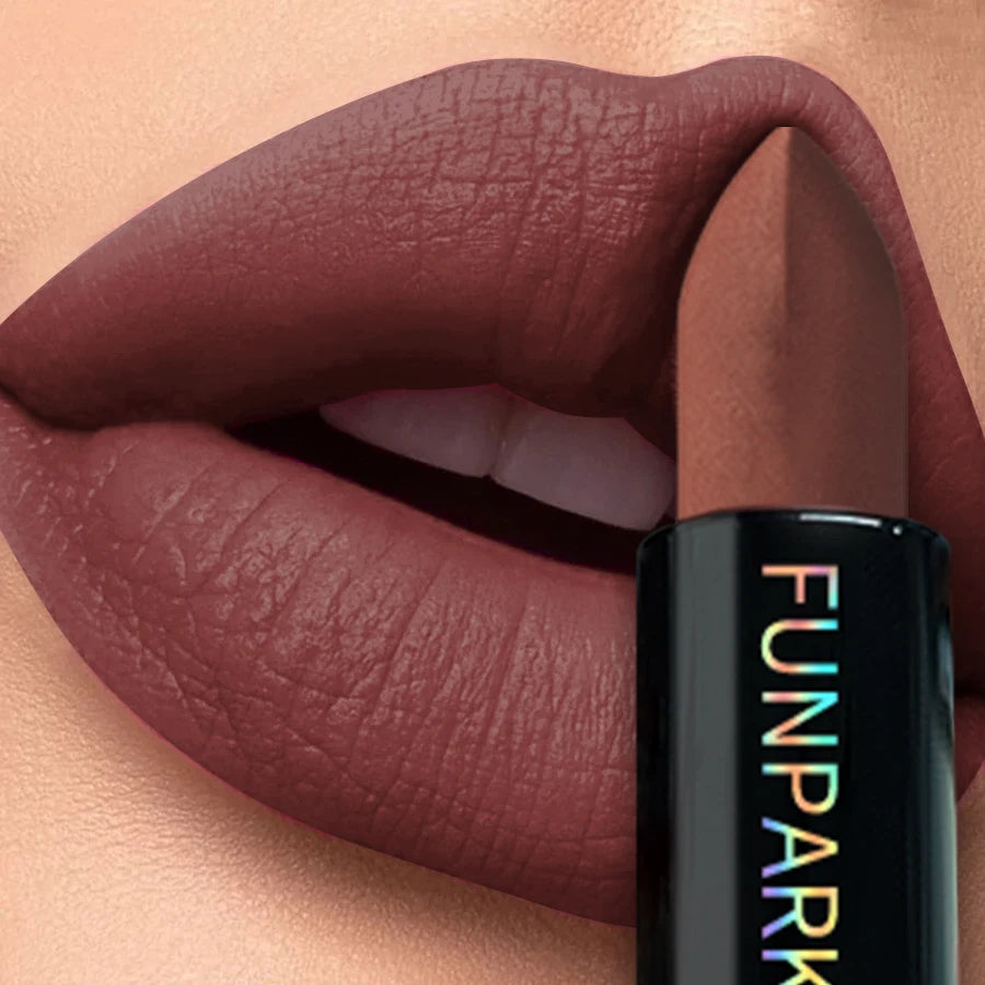 25-Color Matte Lipstick Waterproof Long Lasting  Velvet Finish Lip Tint Smooth Matte Lip Color Smudge-proof Lip Liner Lip Makeup