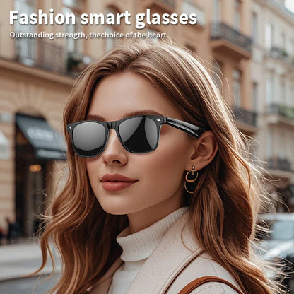 AI smart glasses AI intelligent voice video real-time translation Multiple lenses such as sunglasses,myopia,can be configured