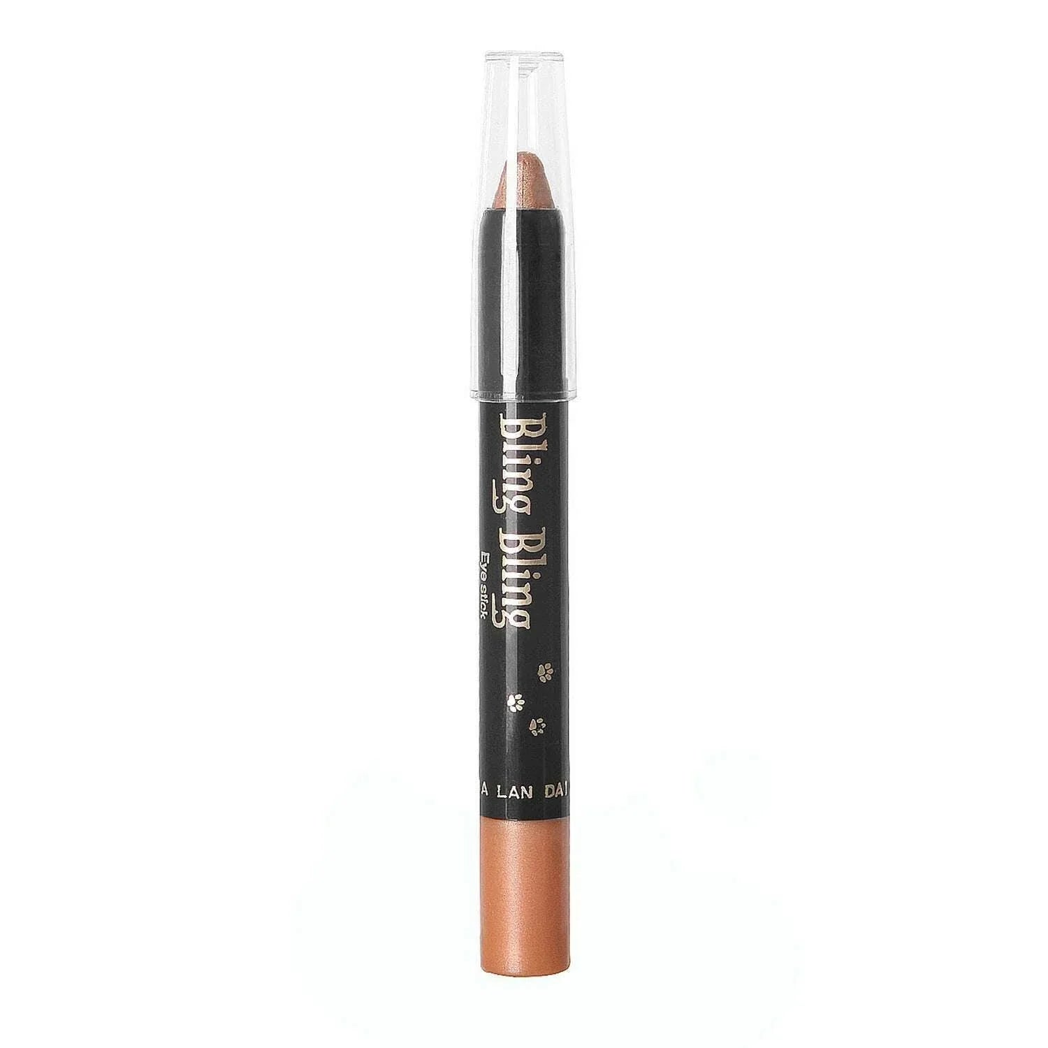 15 Color Pearlescent Eyeshadow Eyeliner Pencil Waterproof Glitter Matte Nude Eye Shadow Makeup Pigment Silkworm Eyeshadow Pen