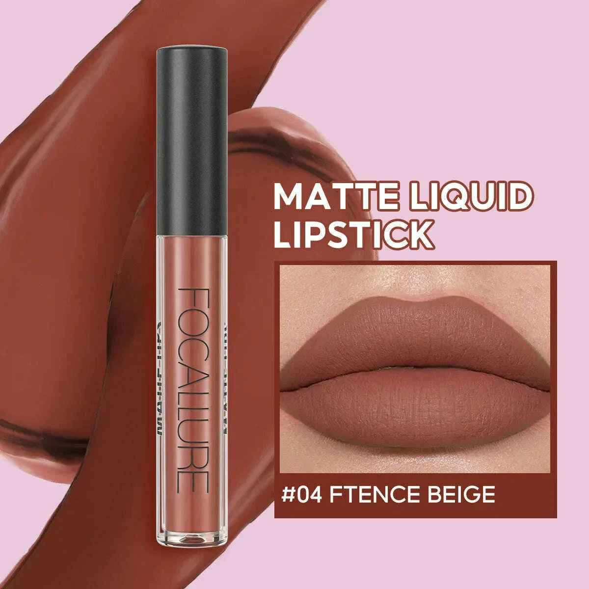 Focallure Wholesale Hot Liquid Lipgloss Matte Lipstick 37 Colors Waterproof Lip Stick Lip Tint Long Lasting Lips Makeup Woman