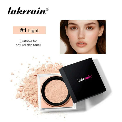 4 Color Luxury Loose Setting Powder Face Foundation Oil-Control Brighten Skin Full Coverage Face Beauty Makeup Powder Cosmetics