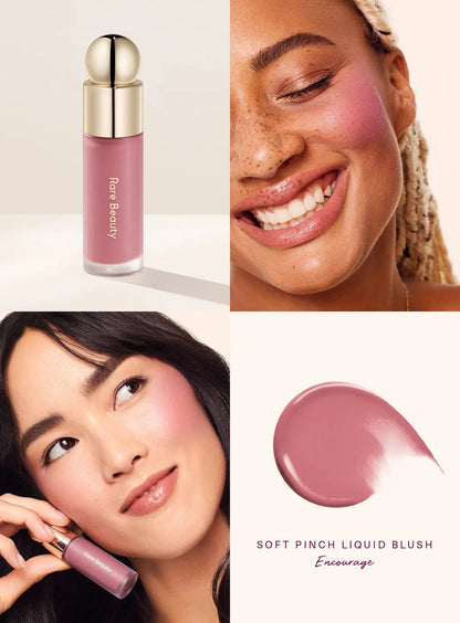 RARE Beauty Makeup Lipstick Phone Case Moisturizer Lip Gloss Lines Lasting Nourishing Ins Hope Honesty Happy Wonder Joy with Box