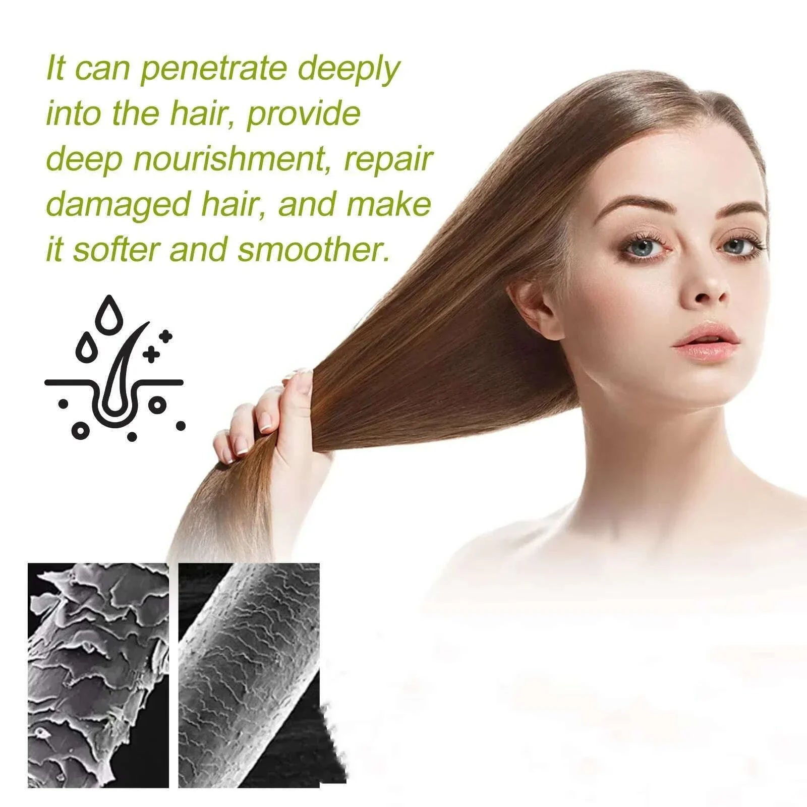 Original Amla Oil Hair Growth Moisturizing Smoothing Repair Damaged Dry Frizzy Ends Split Scalp Treatment Hair Mask Conditioner