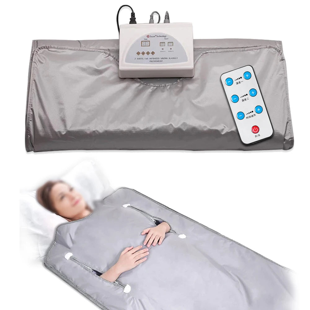 Slimming Fat Burning Sauna Blanket Device Body Relax Thermal  Lose Weight Beauty Machine for Home Use Salon Spa