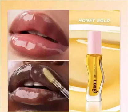 Gisou Fruit Honey Lip Balm Long Lasting Moisturizing Nourishing Lip Oil Gloss Care Exfoliating For Women Improve Lip Dryness