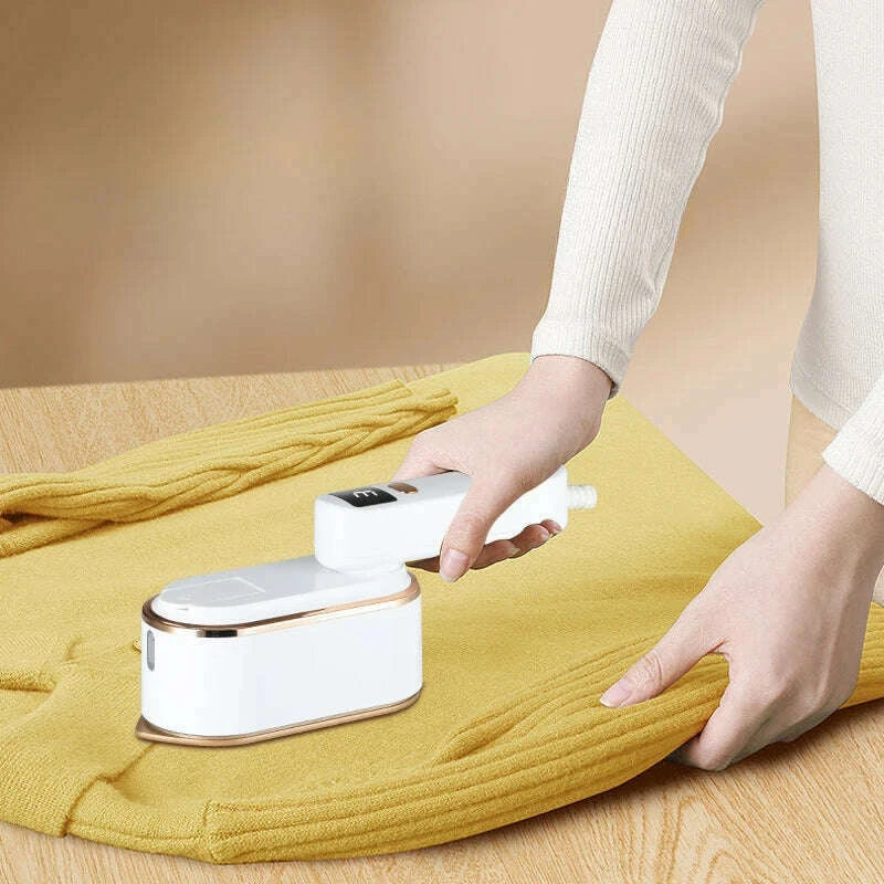 1200W Powerful Steamer Iron for Clothes with 3 Modes and 150ml Water Tank Portable Handheld Garment Steamer for Home Dorm Travel