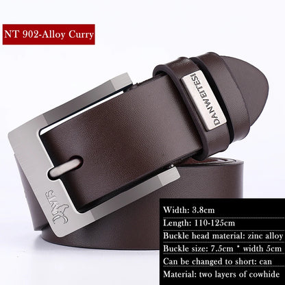 2013 newMen Belt Male High Quality Belt Men Male Strap Luxury Pin Buckle Genuine  Fancy Vintage Jeans Free Shipping