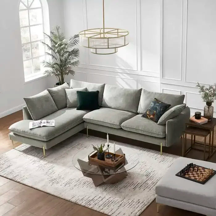 A Modern Living Room Furniture  Lounge Sectionals   Sofas Indoor Living Room Fabric Sofa Set
