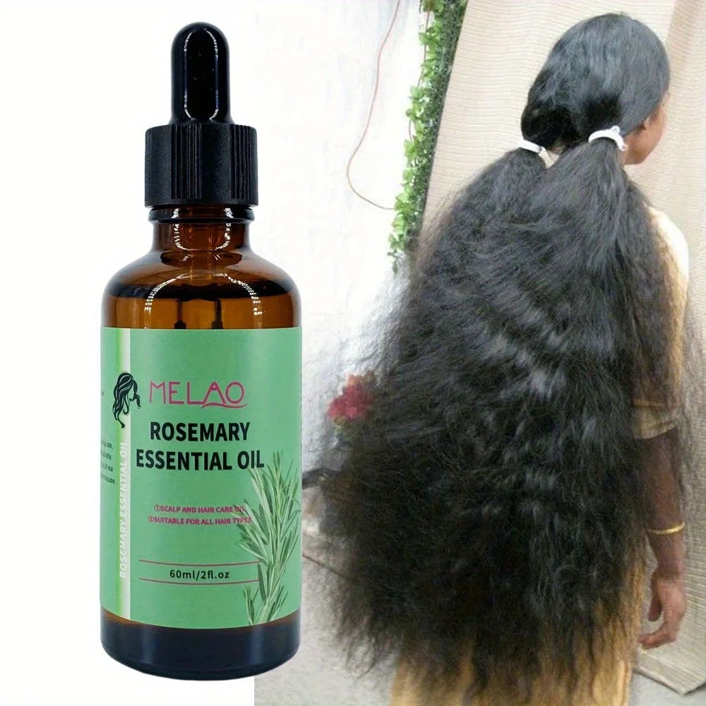GZE Rosemary Hair Oil For All Hair Types 60ml Multi-Purpose For Hair And Body Care  Premium Essential Oil Moisturizing