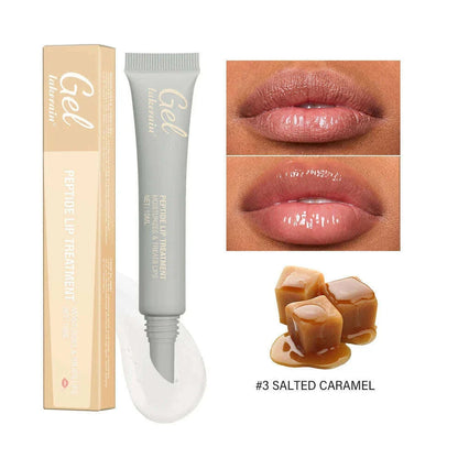 Lakerain Peptide Lip Treatment Jelly Transparent Moisturizing Repairy Reduce Lips Fine Line Lip Blam Gel Hydrating Plump 10ml