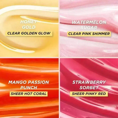Gisou Fruit Honey Lip Balm Long Lasting Moisturizing Nourishing Lip Oil Gloss Care Exfoliating For Women Improve Lip Dryness