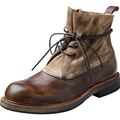 Men Boots New Arrival Motorcycle Boots High Quality Retro Comfortable Leisure Tooling Work Ankle Workwear Boots
