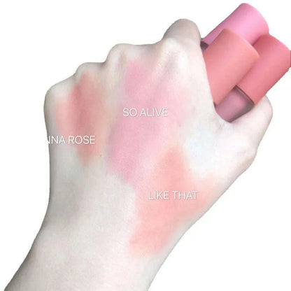 Pink Liquid Blush Eyeshadow Long-acting Waterproof Non-fading Enhance Facial Skin Color Easy-to-color Female Cosmetics