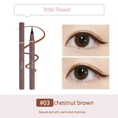 JUDYDOLL Super Fine Eyeliner Fine Brushwork Stain Free Waterproof Anti Shake Long lasting Fast Drying Slim And Enlarged Eyes