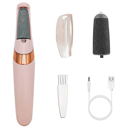 Professional Electric Foot Callus Remover Rechargeable Electronic Foot File Pedicure Tool Kit Foot Care for Dead Skin