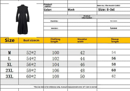 Long Waist-Cinched Coat Shirt for Men And Women Straight Leg Pants Slimming Long Shirt Dress by None( AE Stock) in Mainland Chin