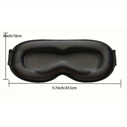 High-quality 3D three-dimensional eye mask for men and women, simple light-blocking eye mask nose pad sleep suitable for office
