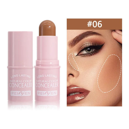 Highlighter Stick Brightening Skin Tone Contouring Natural Stereo Concealer Cream Makeup Base Foundation Multi-Purpose Stick