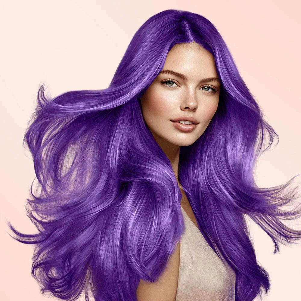 Hair Glaze Super Gloss Color Conditioning Gloss Rinse Out Semi-Permanent Hair Gloss that Enhances Color Nourish and repair Easy
