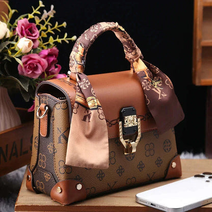 Light luxury brand women's handbag 2025 new autumn and winter high-end designer fashionable shoulder crossbody bag