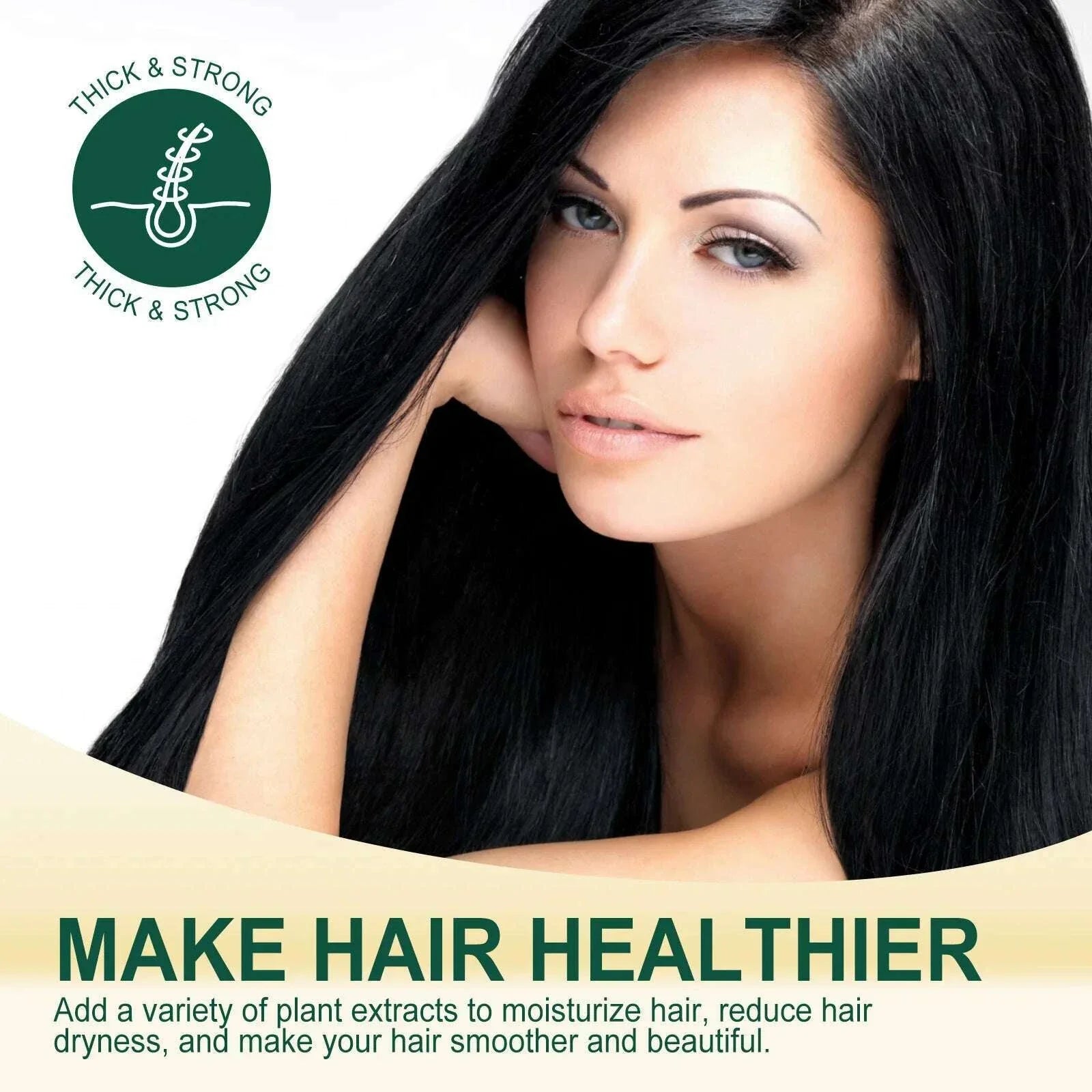 Hair Growth Cream Prevent Loss Baldness Treatment Improves Dryness Reduce Damaged Deeply Moisturizing Repairing Curls Hair Mask