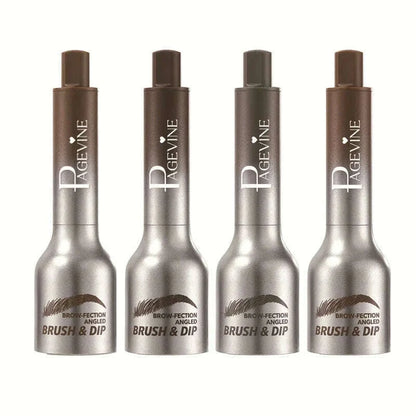 PAGEVINE Eyebrow Balm Large Brush Head Eyebrow Hairline Multi-Use Balm Non-Smudging Longlasting Press Wild Eyebrow Pencil Makeup