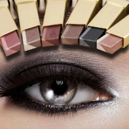 Double Color Eyeshadow Stick Glitter Highlight Shadow Stick Eye Makeup Waterproof Lasting Shimmer Metallic Eyeshadow Makeup
