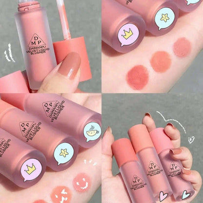Pink Liquid Blush Eyeshadow Long-acting Waterproof Non-fading Enhance Facial Skin Color Easy-to-color Female Cosmetics