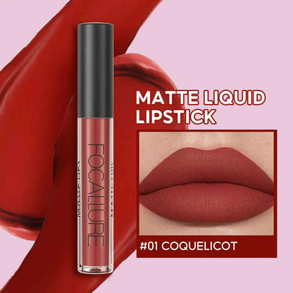 Focallure Wholesale Hot Liquid Lipgloss Matte Lipstick 37 Colors Waterproof Lip Stick Lip Tint Long Lasting Lips Makeup Woman