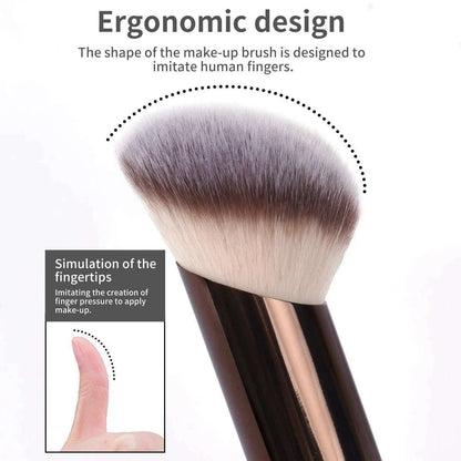 MAANGE Makeup Brushes Double Head Foundation Powder Concealer Blusher Bronzer Makeup Brush Soft Fiber Hair Cosmetic Beauty Tools