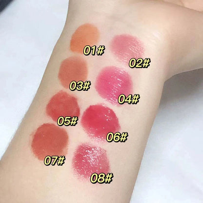 HERORANGE Lip Gloss High Shine - Long Lasting, Non Transfer, Mirror Finish, Velvety Moisturizing Lip Stain for Natural Look, Veg