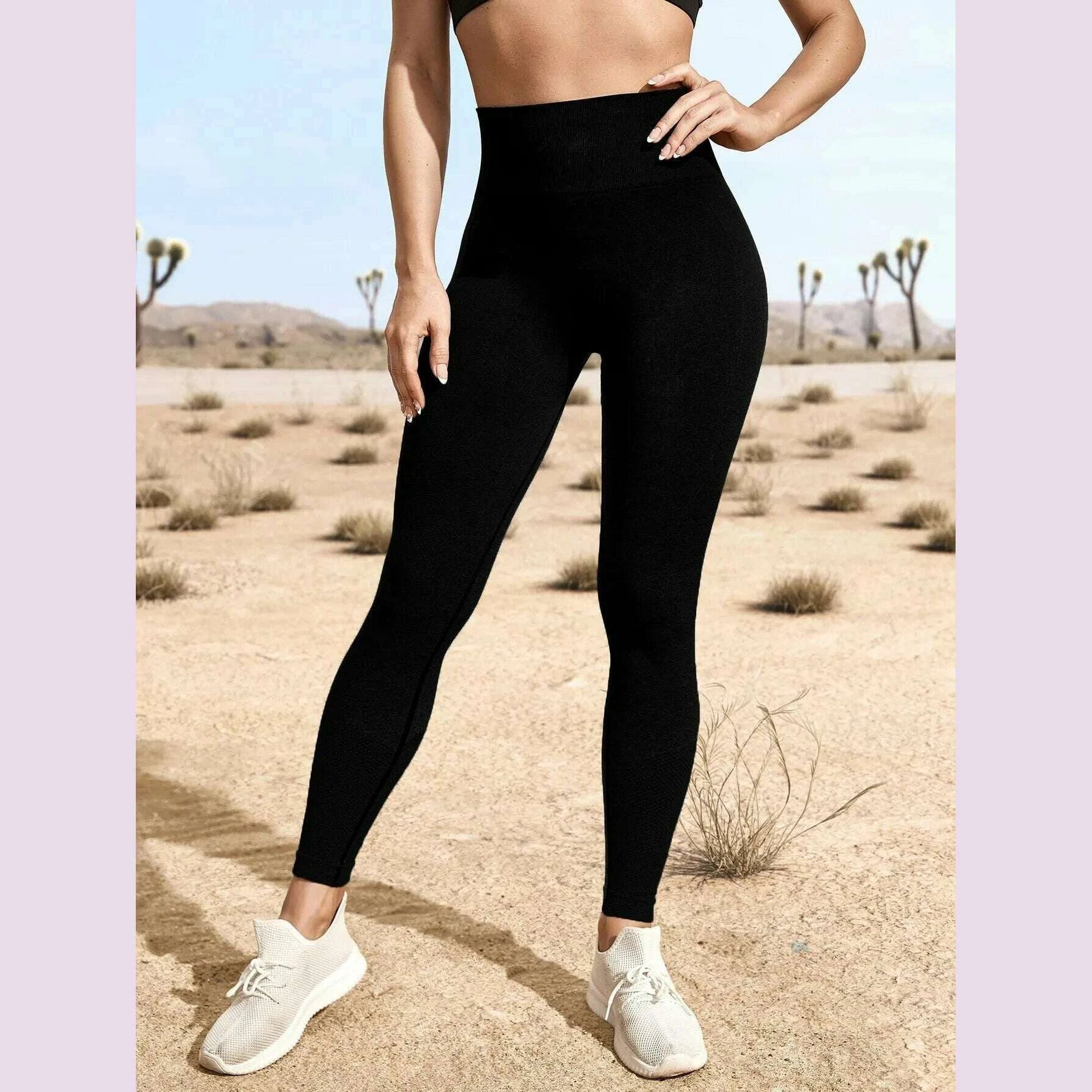 Yoga Sport Women Fitness Seamless Workout Leggings Fashion Push Up Leggings Gym Women Pants