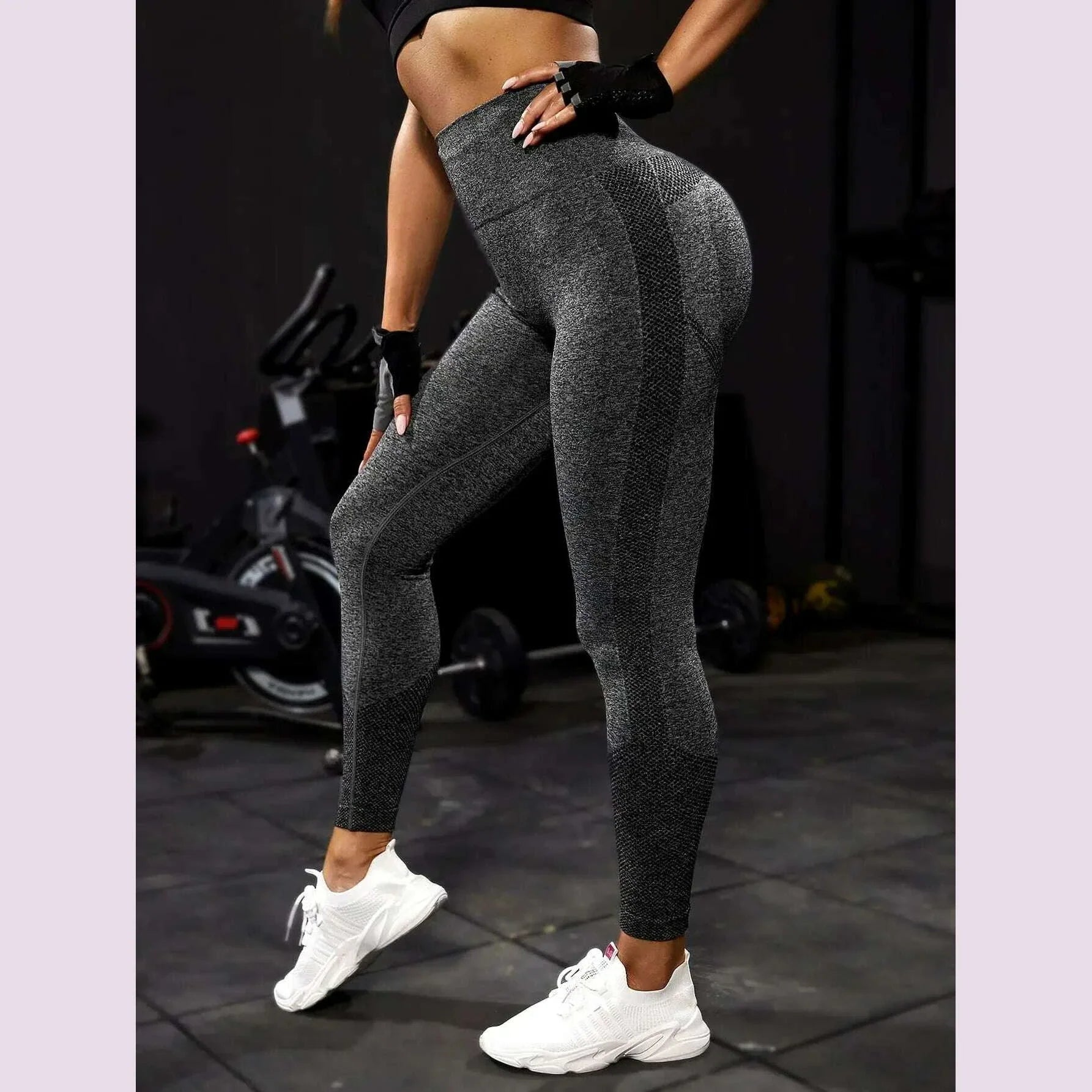 Yoga Sport Women Fitness Seamless Workout Leggings Fashion Push Up Leggings Gym Women Pants