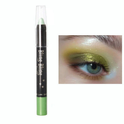 Matte Glitter Eyeshadow Stick Makeup Pearlescent Brighten Lying Silkworm Eyeliner Highlighter Lasting Eye Shadow Pencil Cosmetic
