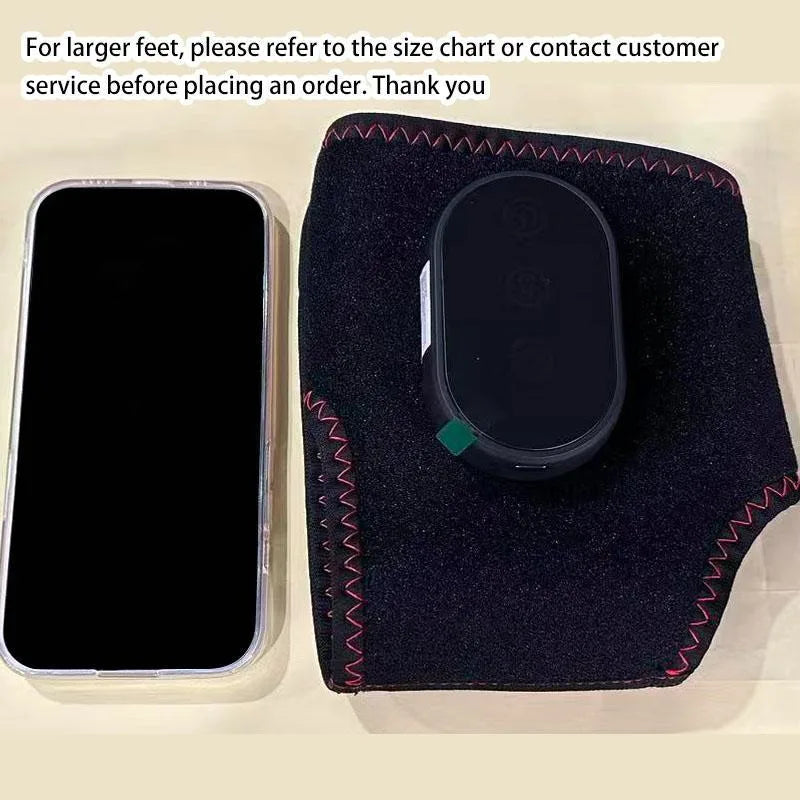 Eid Al-adha Electric Heated Foot Massager, 2 Counts Electric Warmer, Foot Massage Machine,Heated Foot Massage Tool for Men&Women